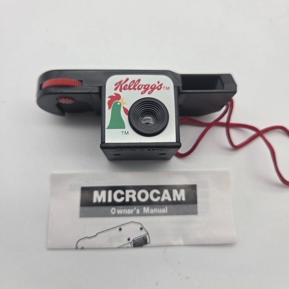 Vintage 1990s Kellogg's Corn Flakes Microcam - Camera - Mini 110 Camera Promo